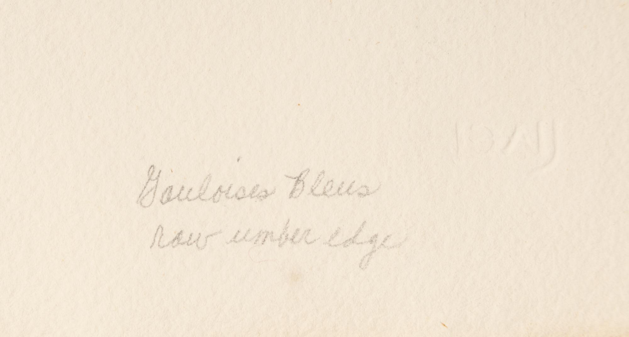 Gauloises Bleues (Raw Umber Edge)