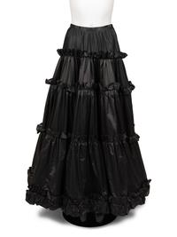 Yves Saint Laurent Haute Couture Bubble Dress and Tiered Skirt, 1980-90s