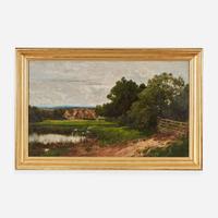 John Clayton Adams (British, 1840–1906) In the Countryside