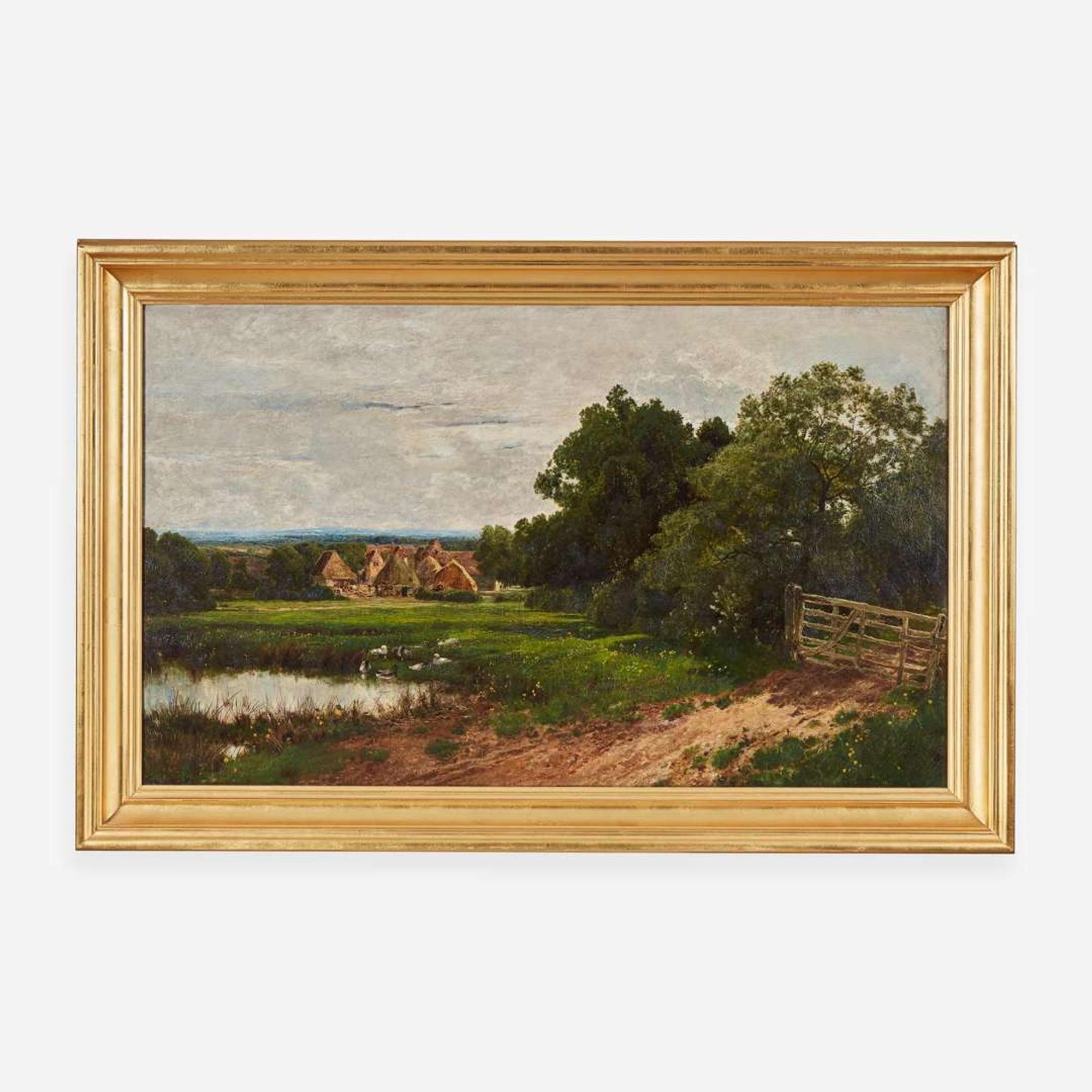 John Clayton Adams (British, 1840–1906) In the Countryside