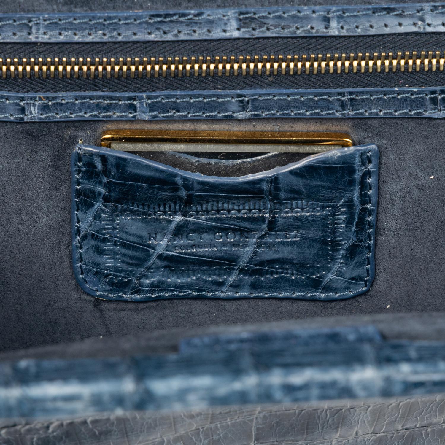 NANCY GONZALEZ & VALENTINO, THREE EXOTIC SKIN BAGS