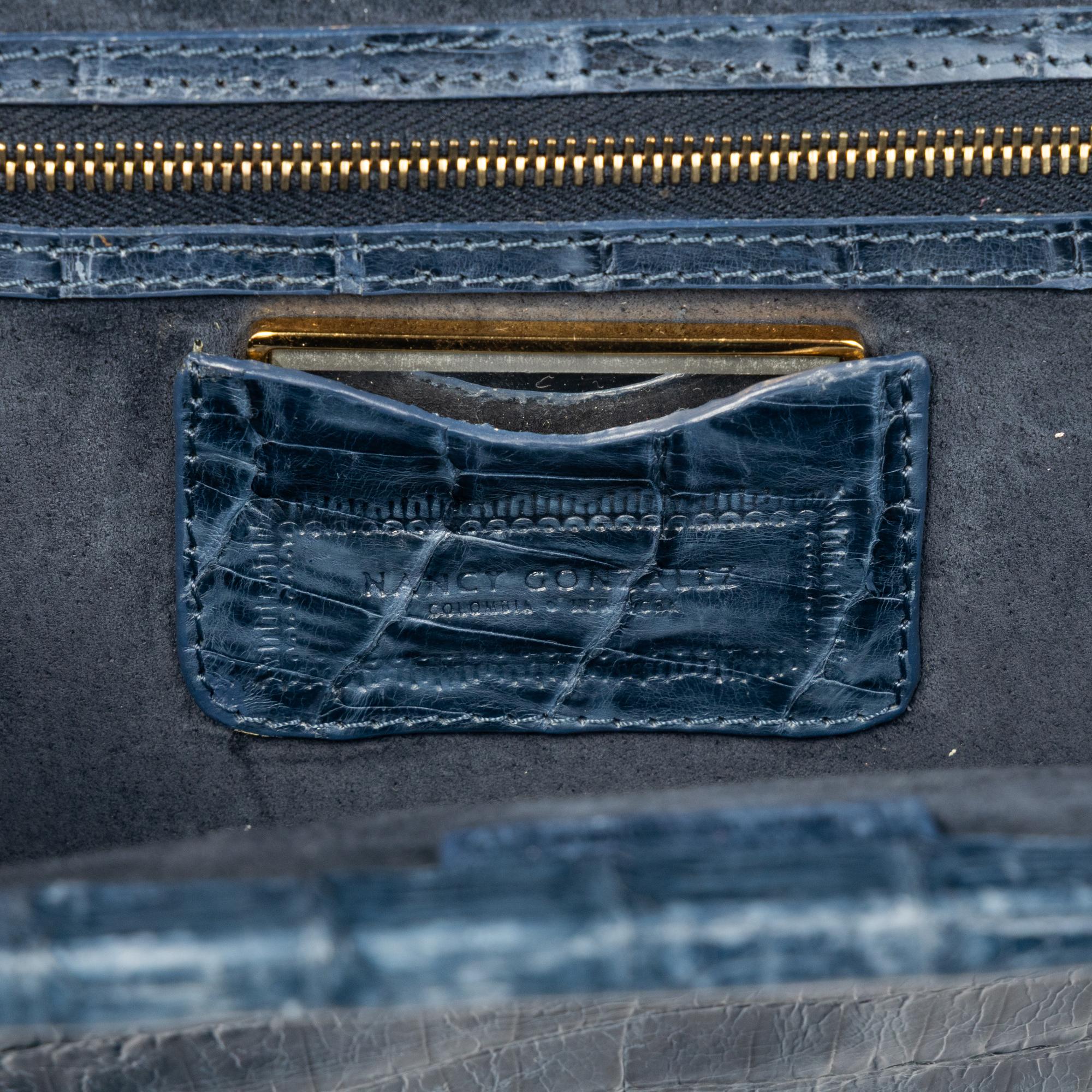 NANCY GONZALEZ & VALENTINO, THREE EXOTIC SKIN BAGS