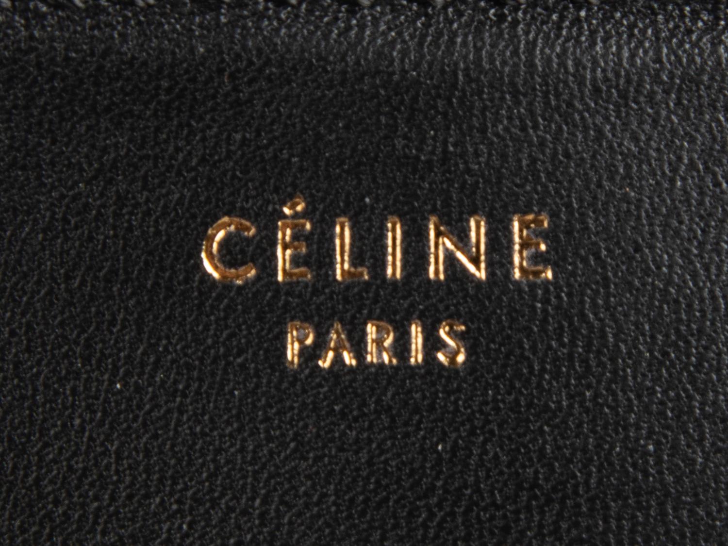 Céline Tricolor Trapeze Bag