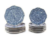 A Set of Apt Faience Dishes
