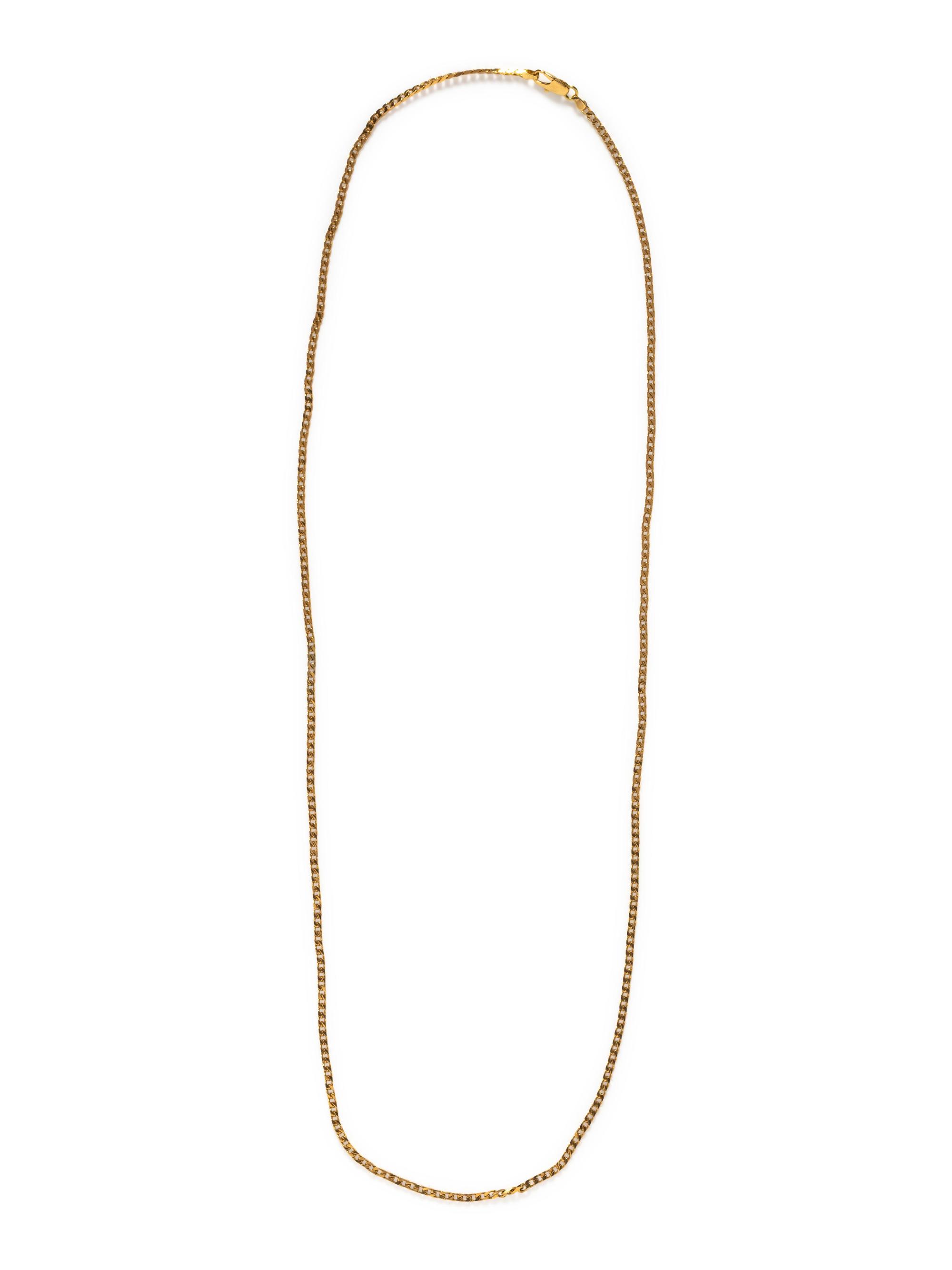 An 18 Karat Yellow Gold Necklace,