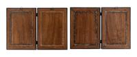 A Set of Four Chinese Famille Verte Porcelain Plaques