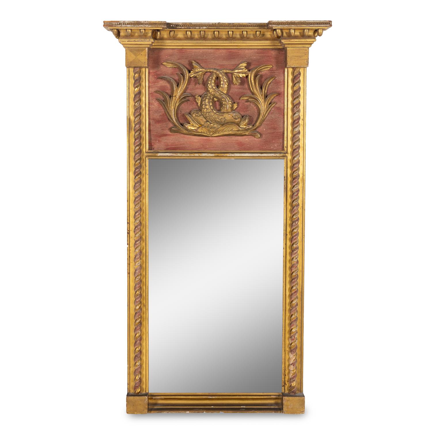 An Italian Giltwood Mirror