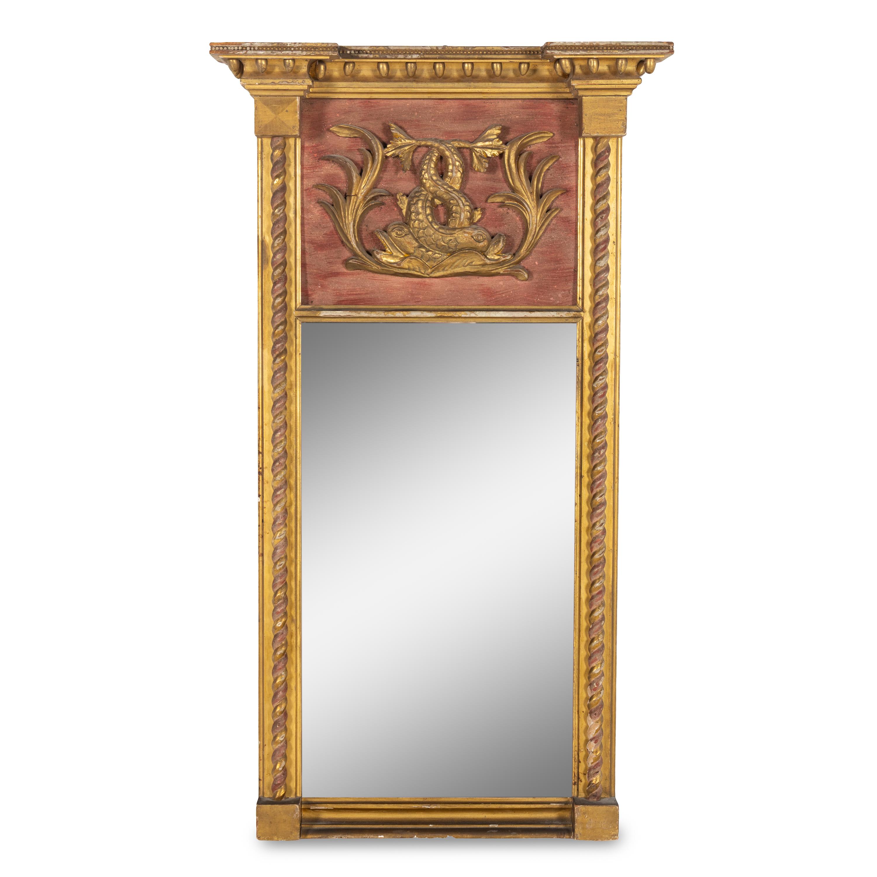 An Italian Giltwood Mirror