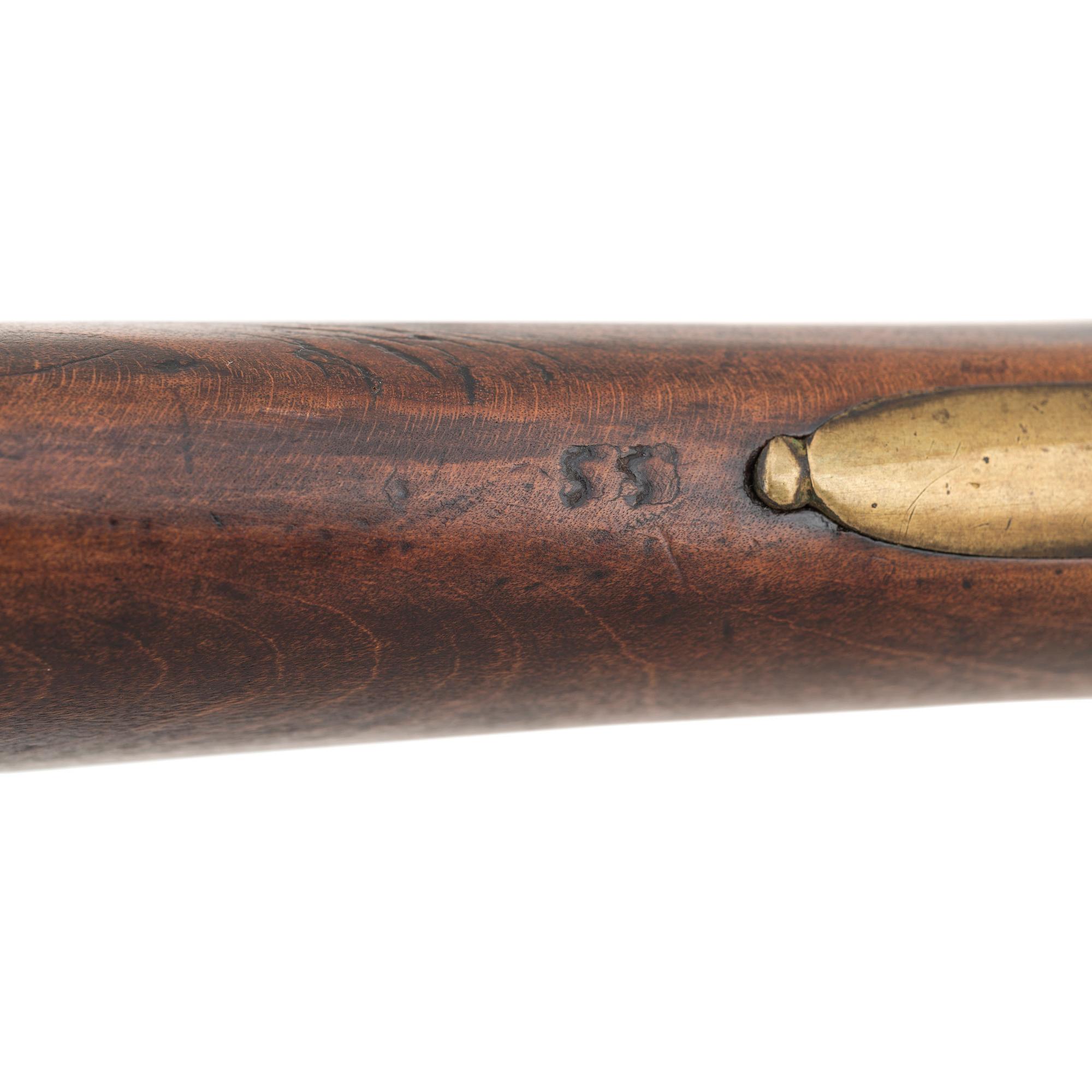 Reconverted Flintlock Tack Decorated Trade Gun