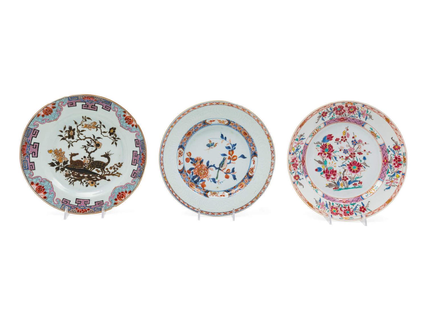 A Group of Chinese Export Plates