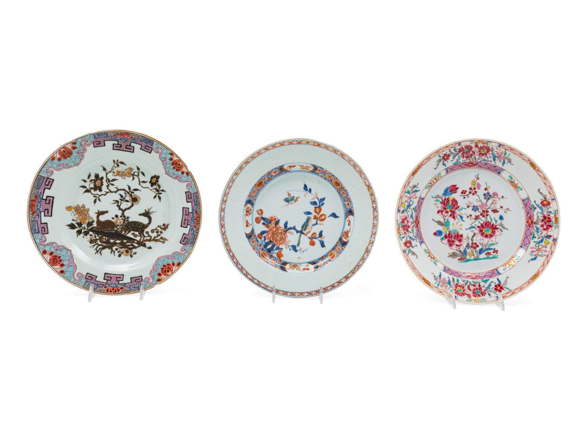 A Group of Chinese Export Plates