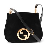 Gucci Suede Flap Bag, 1970-80s