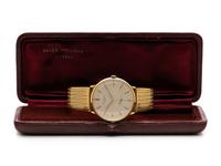 PATEK PHILIPPE, REF. 2573 18K YELLOW GOLD 'CALATRAVA' WRISTWATCH