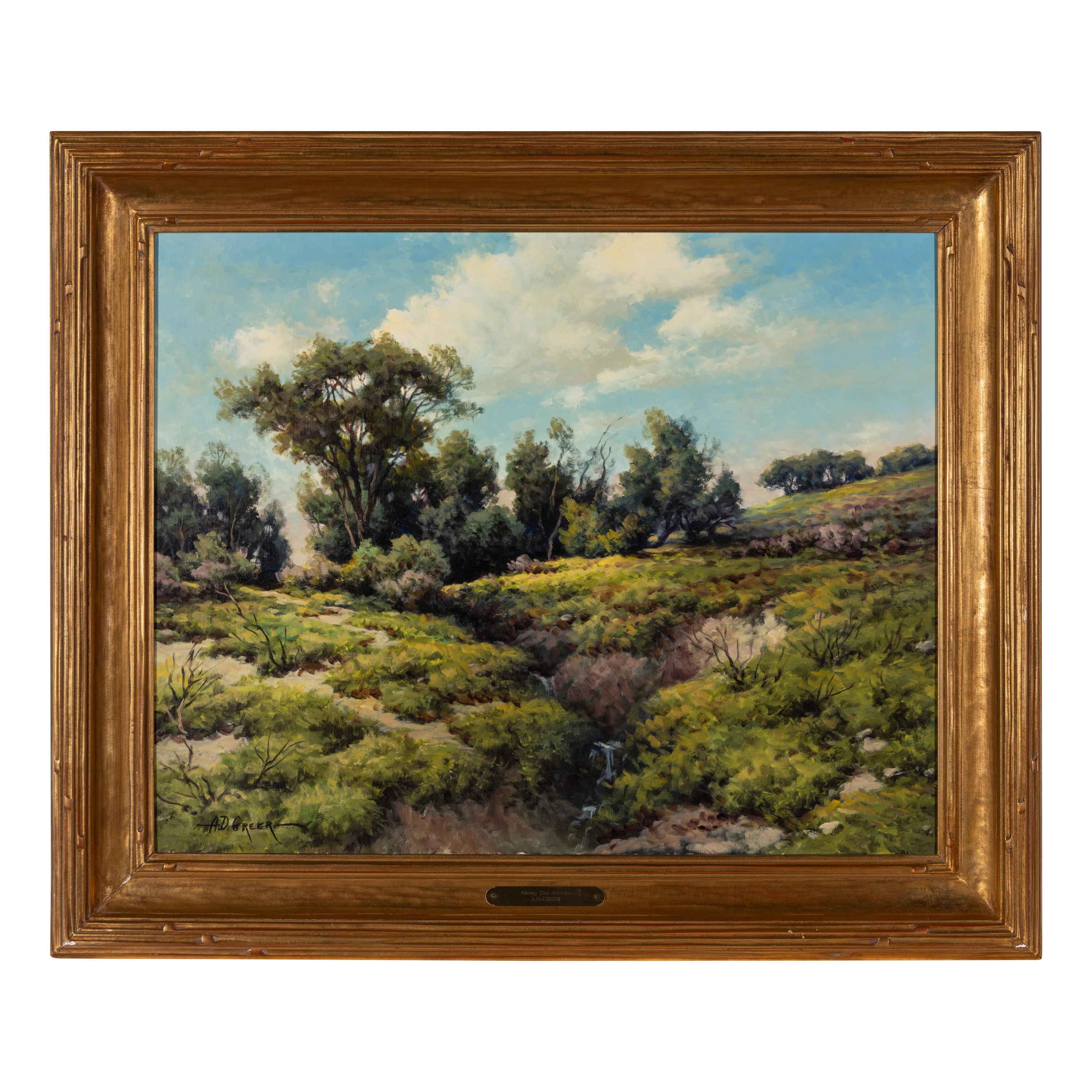 A. D. Greer (American, 1904–1982) — Along the Arroyo