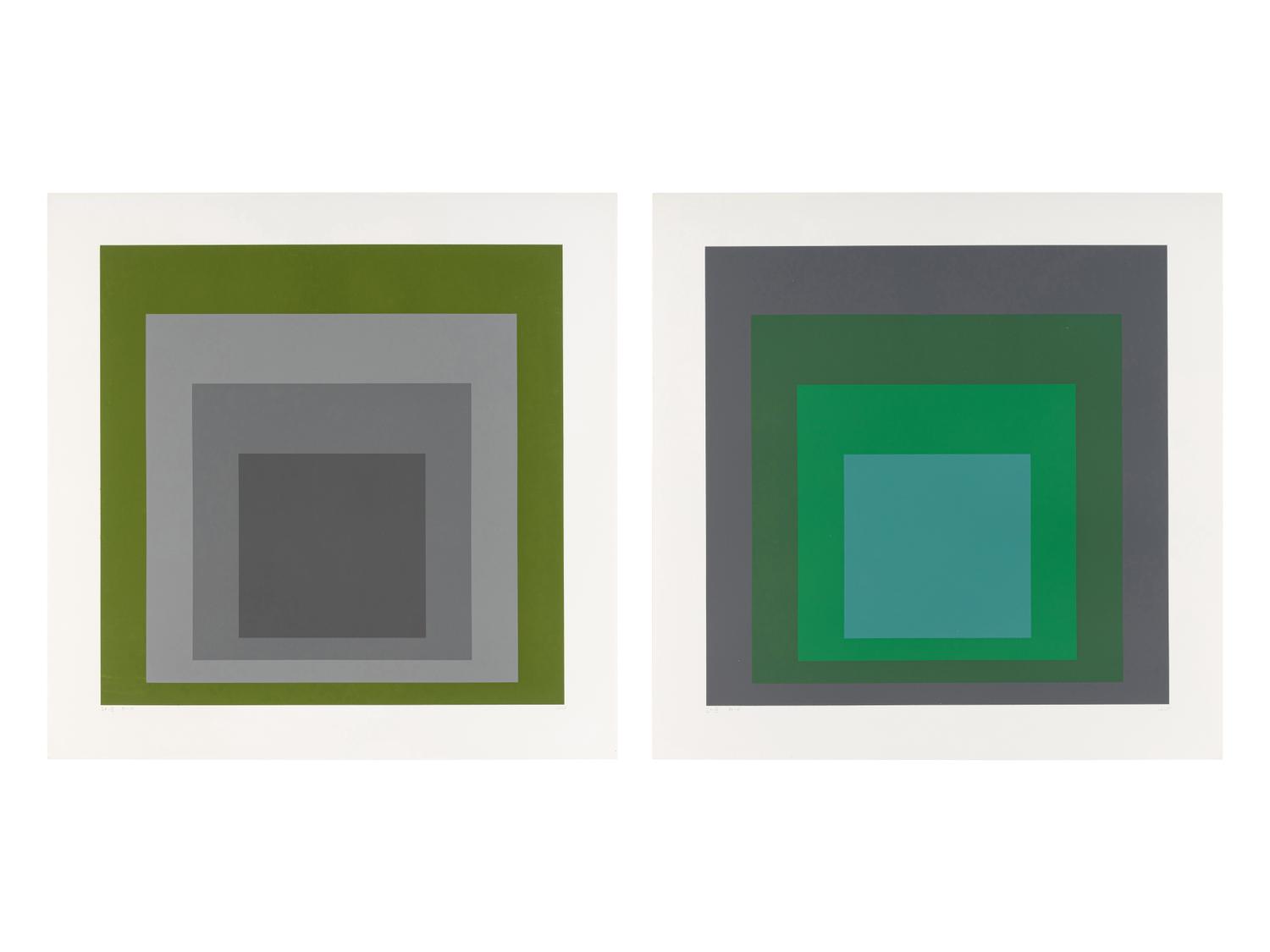 SP-III and SP-IX (two prints), 1967