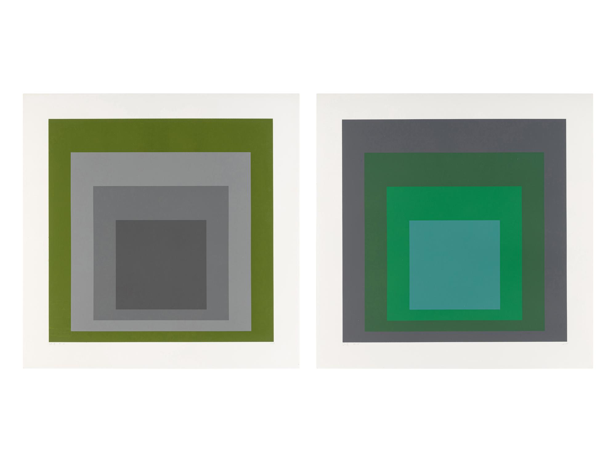 SP-III and SP-IX (two prints), 1967