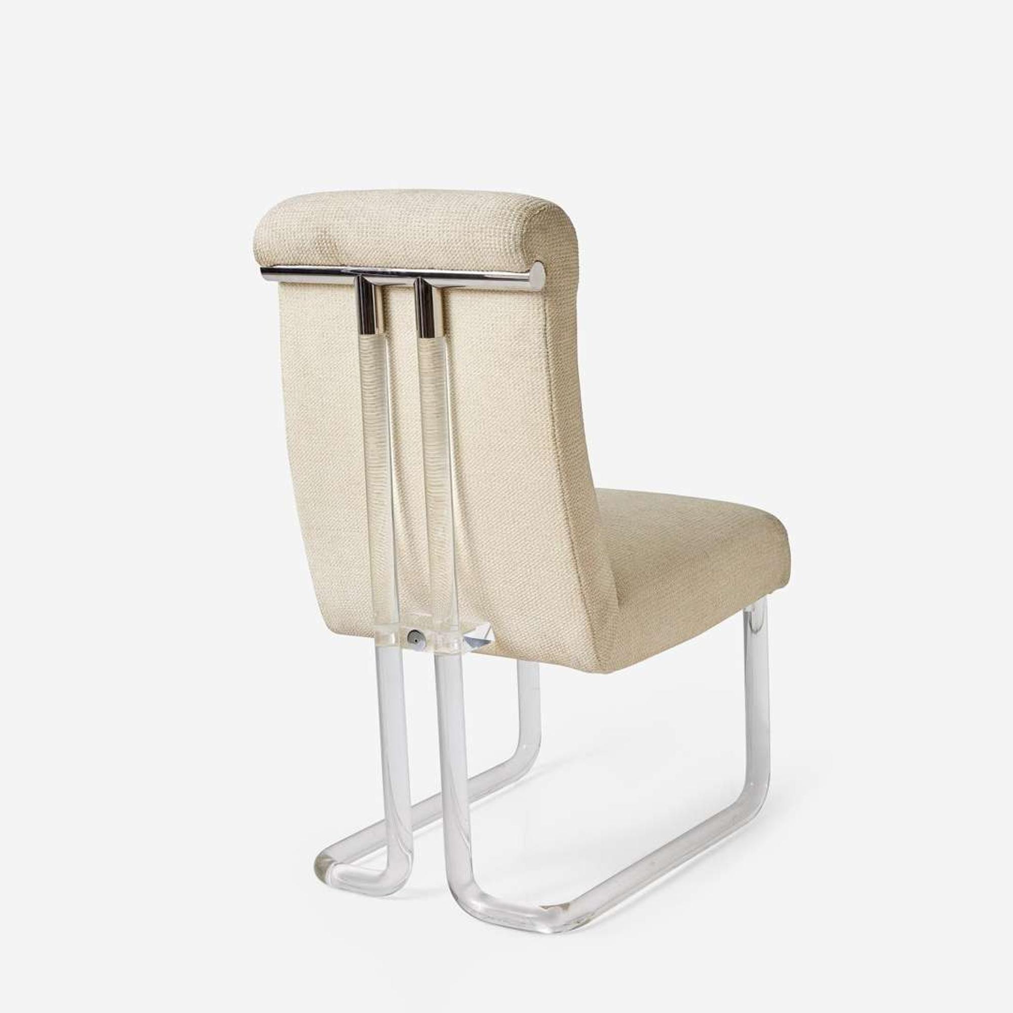 Vladimir Kagan (American, 1927-2016) Pair of Nobadeer Armchairs, USA, circa 1973, and a Tatyana Side Chair, Vladimir Kagan Designs, Inc., USA, circa 1970