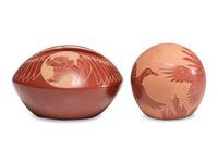 Redware Pottery Jars
