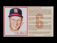 A Group of 20 St. Louis Cardinals Hall of Famers Signed Autograph Items