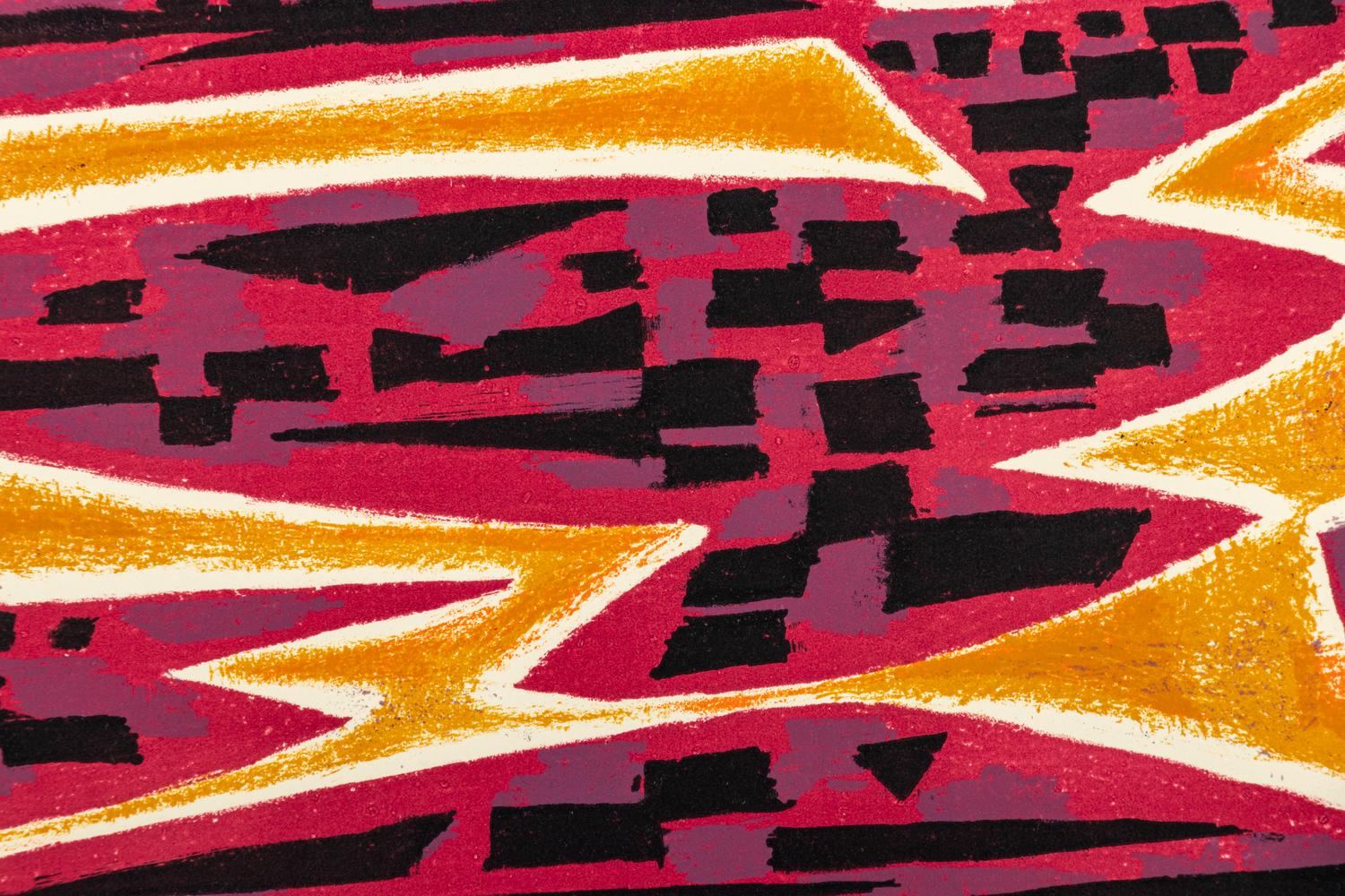Vers la Mer, 1955 and A L'Obscur , 1959 (a pair of works)