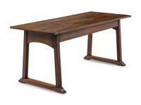 An Arts and Crafts Oak Sofa Table