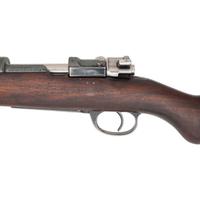 ** Argentine Mauser Model 1909 Rifle Missing Barrel Bands and Stock Bolt