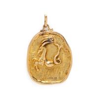 YELLOW GOLD PENDANT NECKLACE
