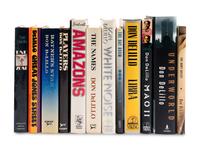 DELILLO, Don (b. 1936). A group of 12 FIRST EDITIONS, MANY INSCRIBED to the author Burt Britton, comprising: