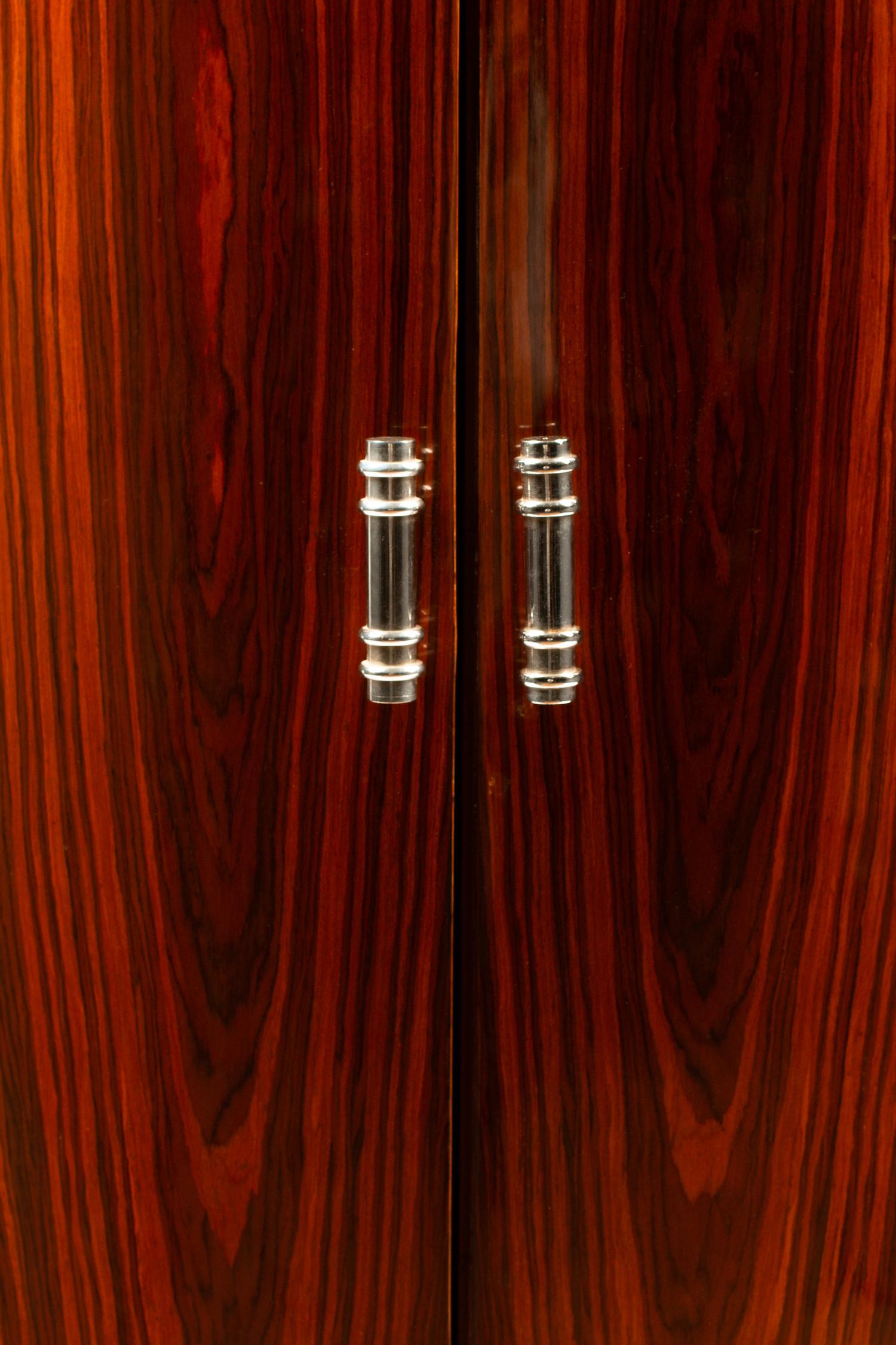 An Art Deco Style Rosewood Cabinet