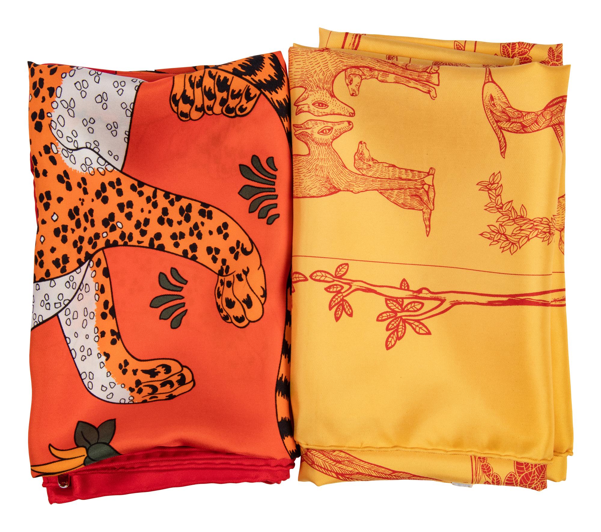 Two Hermès Scarves