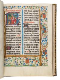 WORKSHOP OF THE MASTER OF THE MISSAL OF TRAVAILLOT (active c. 1480–1500) Missal, in Latin, illuminated manuscript on parchment [France, Chaumont and Langres, c. 1482–1497]