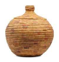 Yupik Lidded Storage Basket