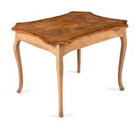 An Italian Walnut and Fruitwood Center Table