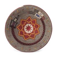 Basketry Tray, with Rainbow Guardian