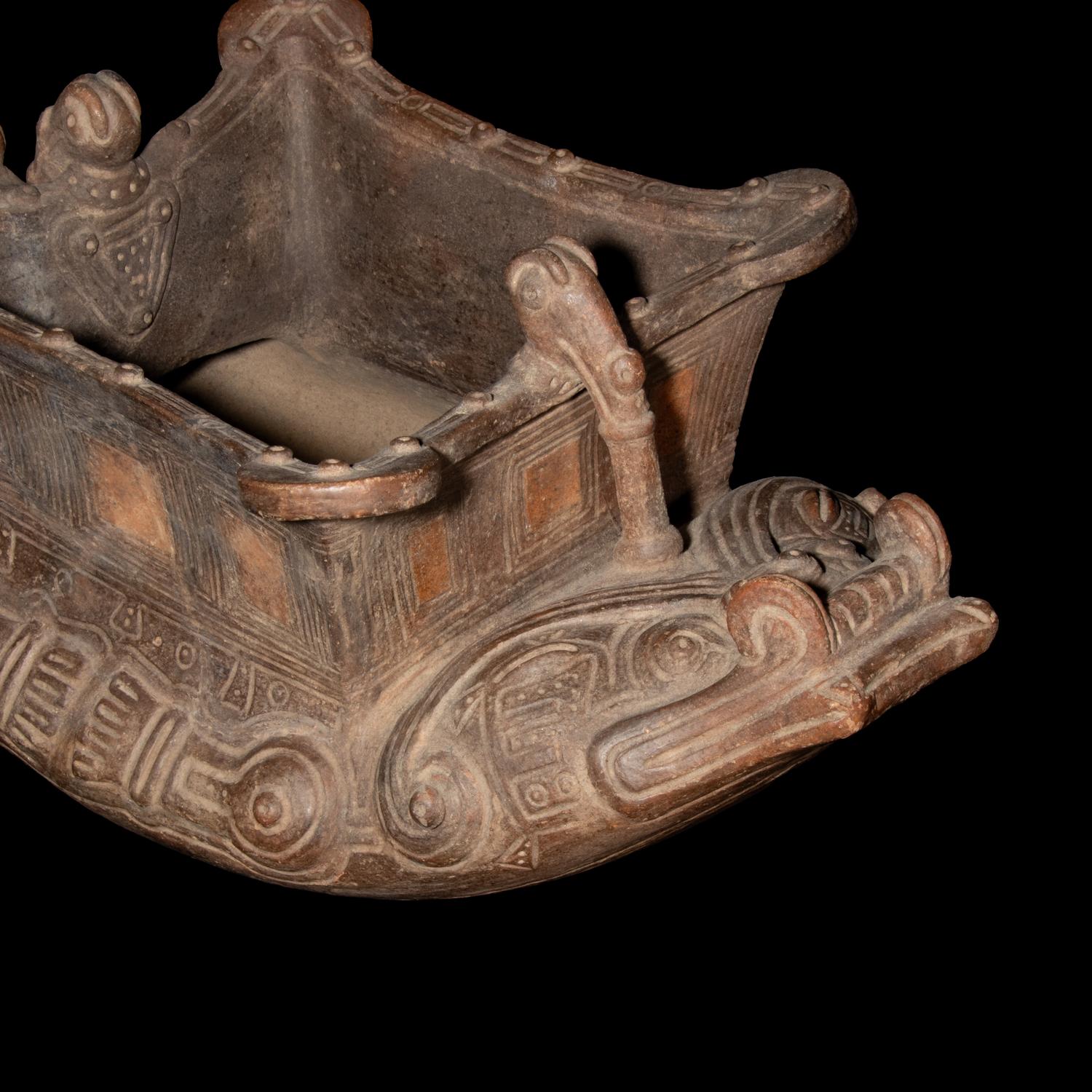 A Tairona Zoomorphic Vessel