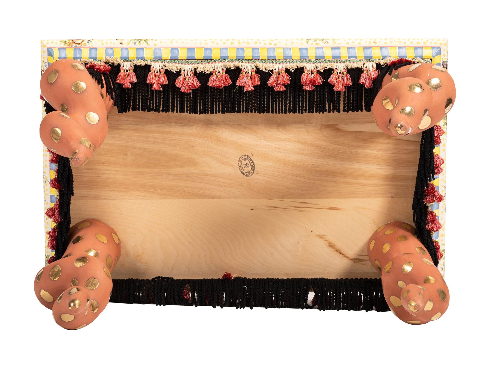 A Mackenzie-Childs Coffee Table