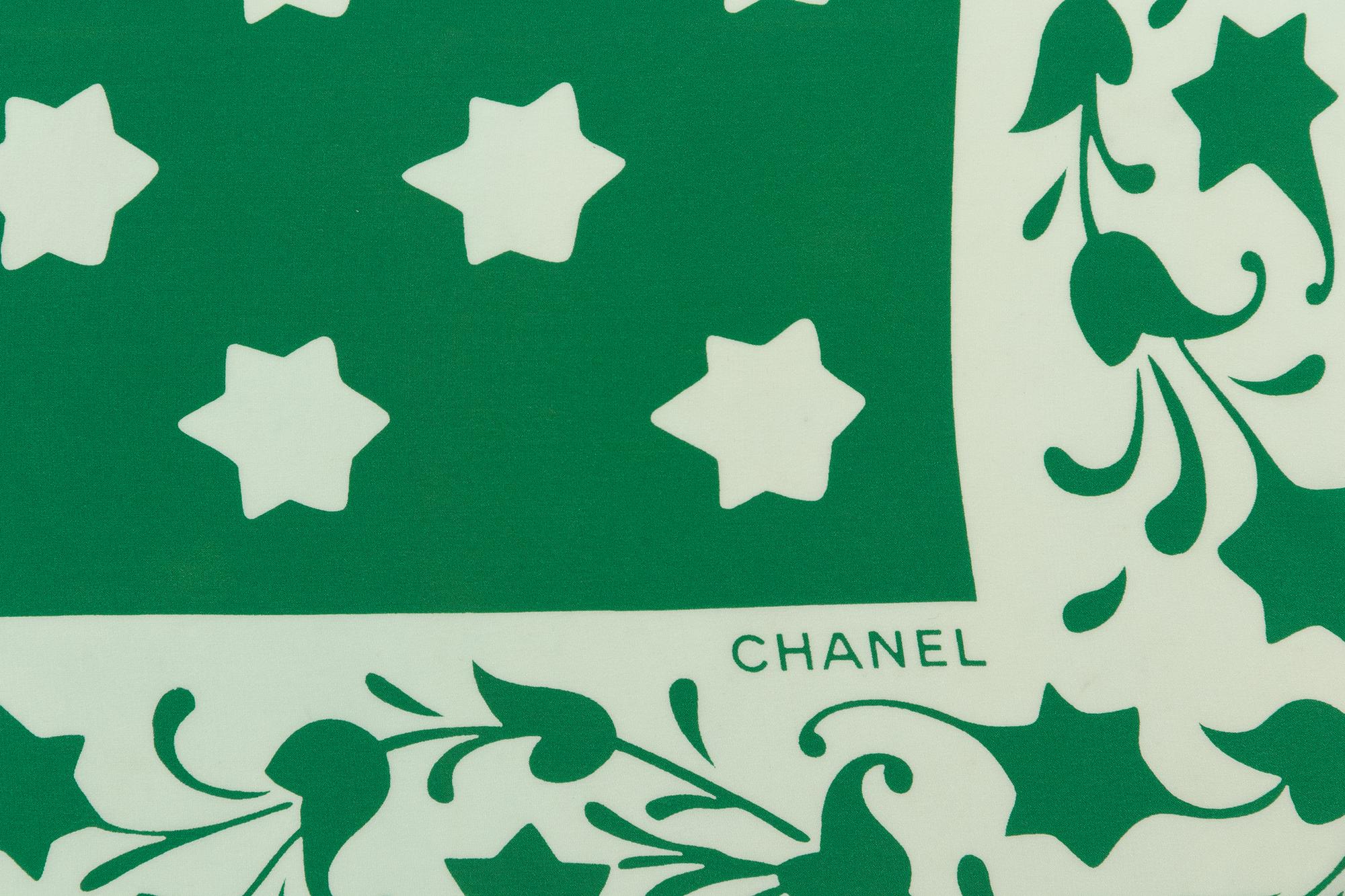 Collection of Seven Designer Silk Scarves, 1970-90s
