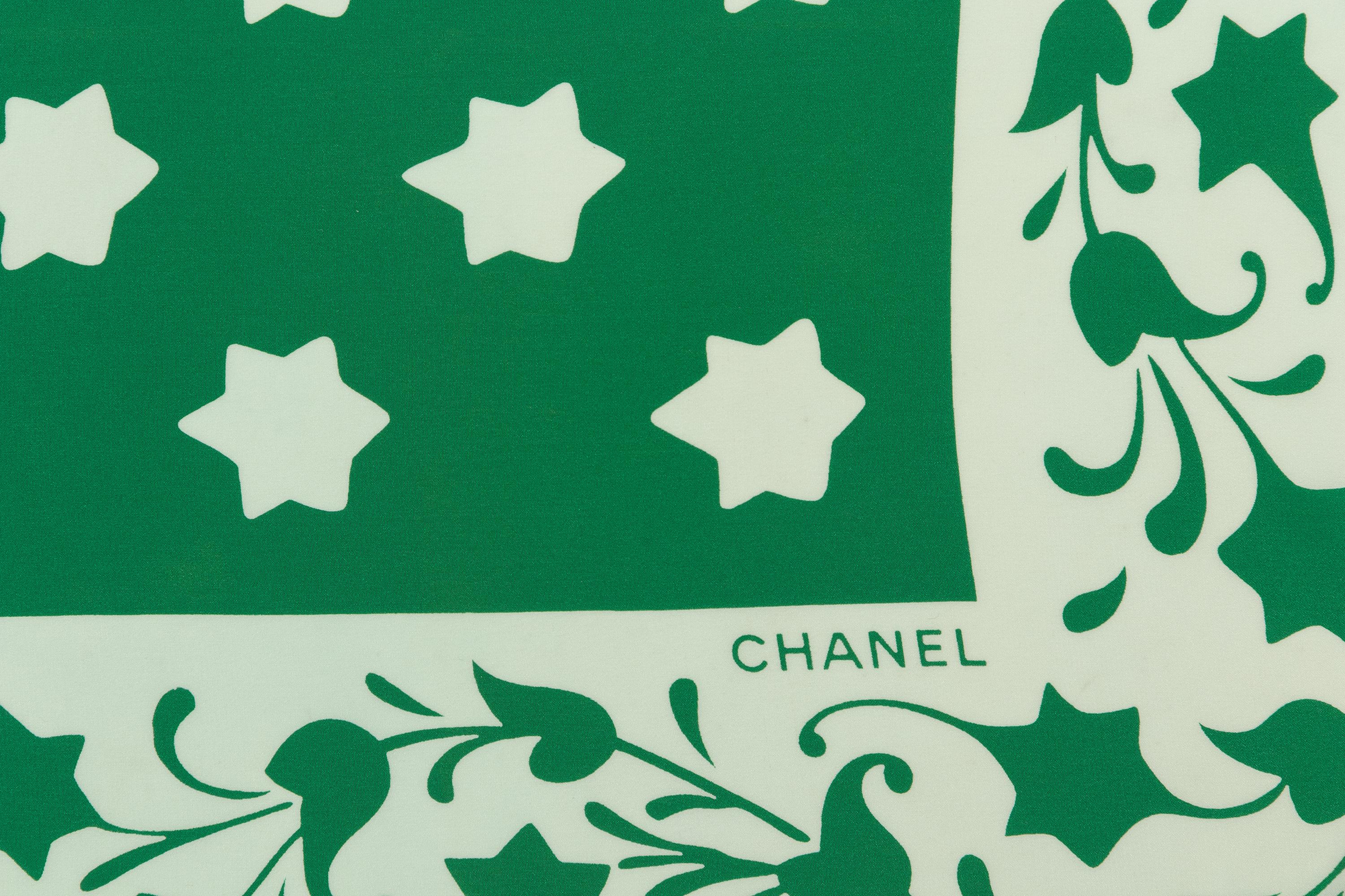 Collection of Seven Designer Silk Scarves, 1970-90s