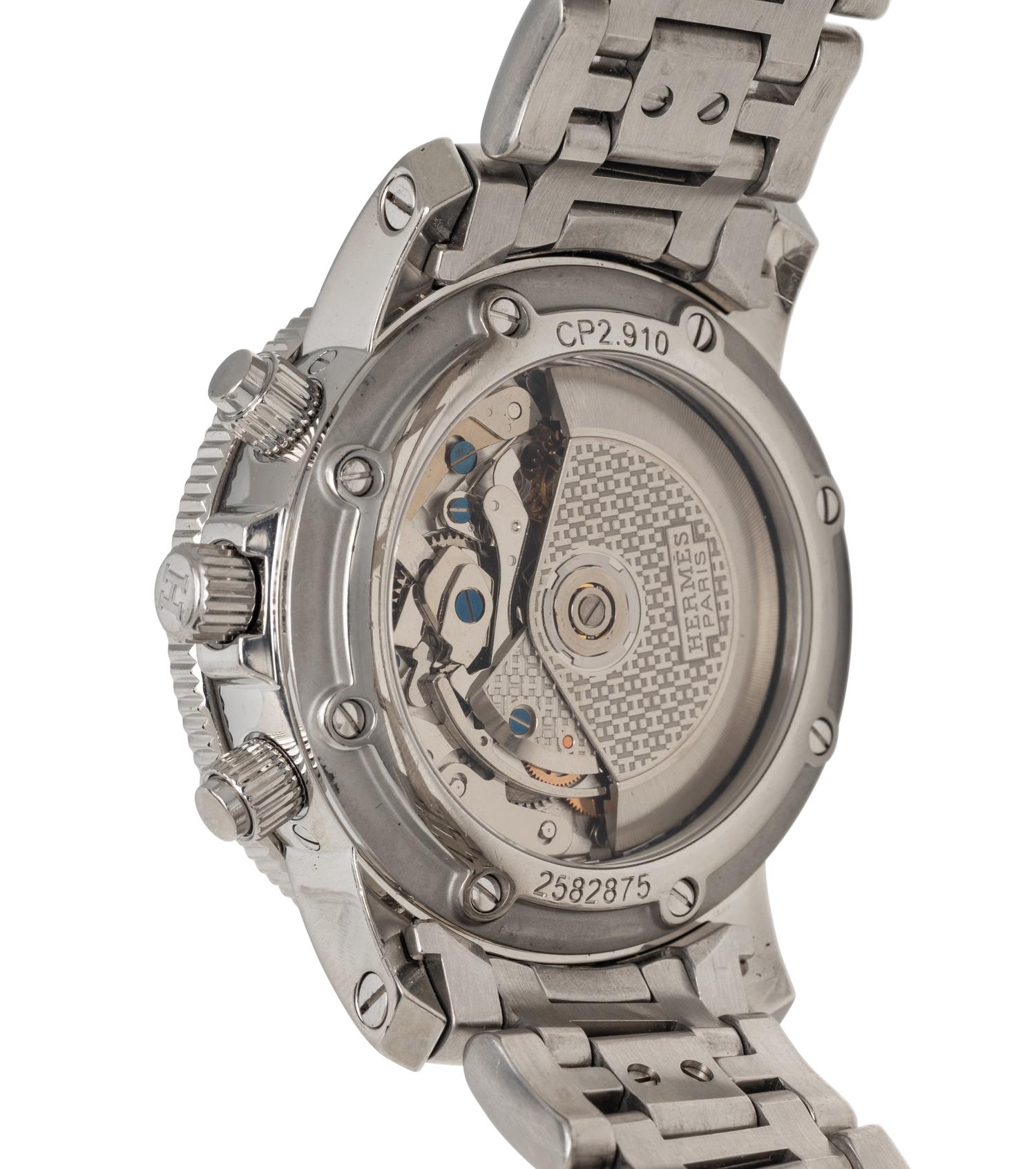 HERMÈS, REF. CP2.910 STAINLESS STEEL 'CLIPPER DIVER' WATCH