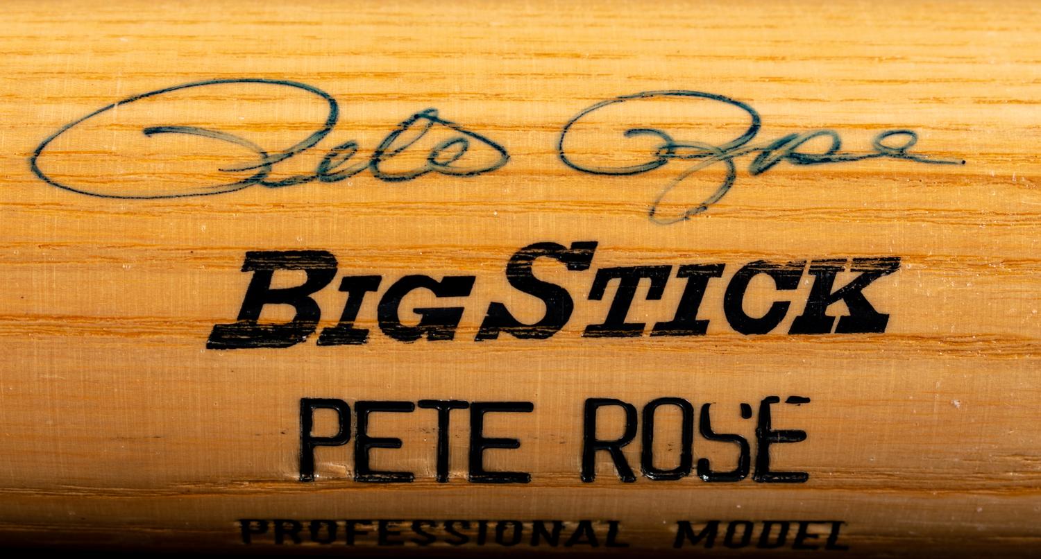 A Group of Pete Rose Signed Items, (BAS Beckett Authentication Services Certified),