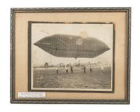 [PHOTOGRAPHY - MILITARY & TRANSPORTATION]. A group of 5 turn-of-the-century and WWI-era photographs and artworks.