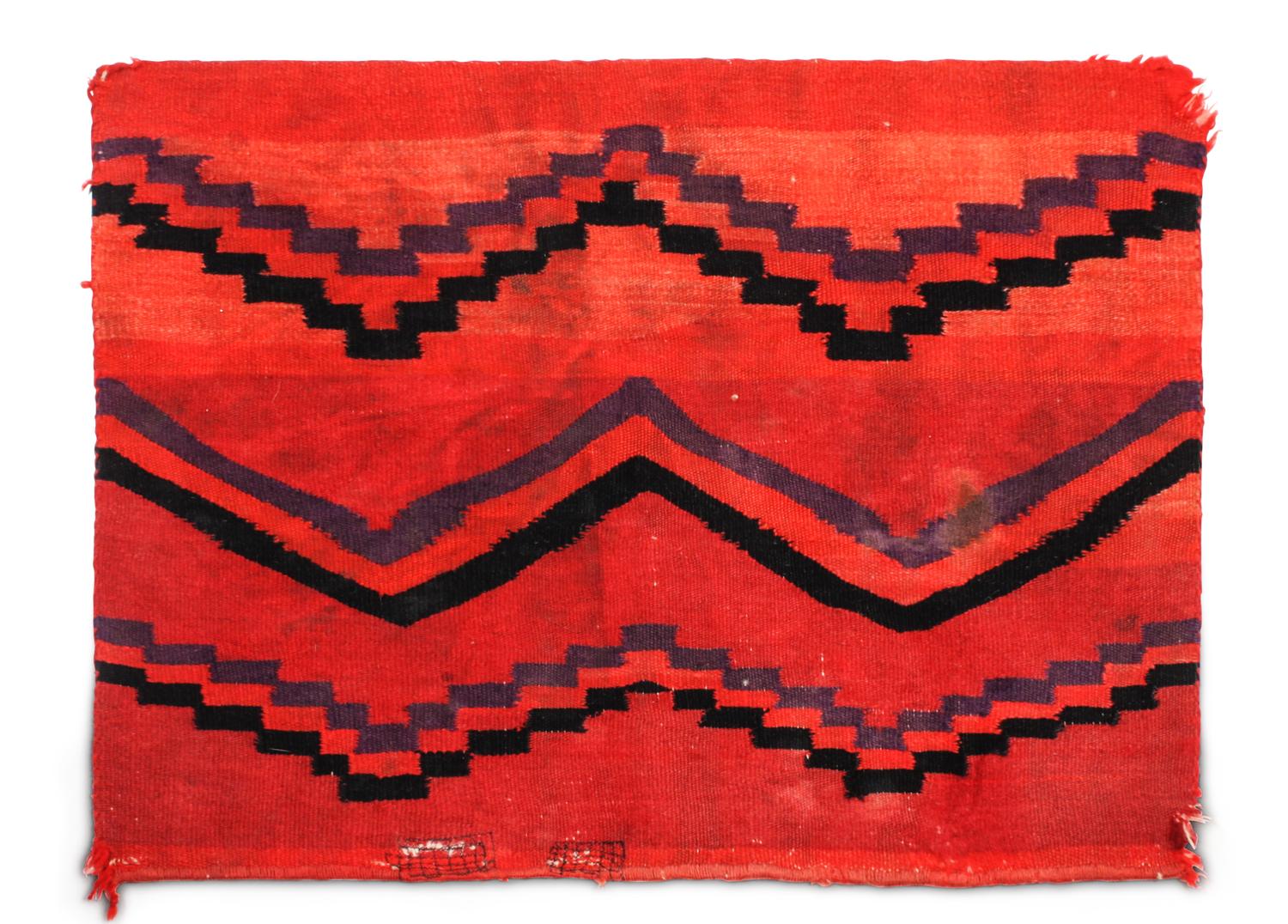 A Navajo Ganado Rug First: 107 1/2 x 45 1/2 inches. — CIRCA 1920