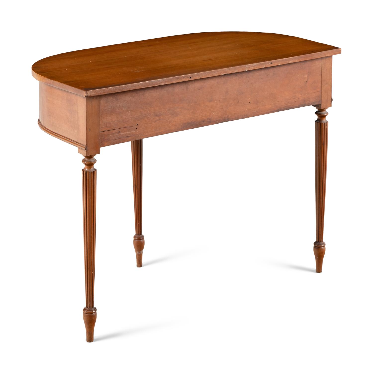 A Federal Cherrywood Console Table