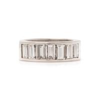 PLATINUM AND DIAMOND RING