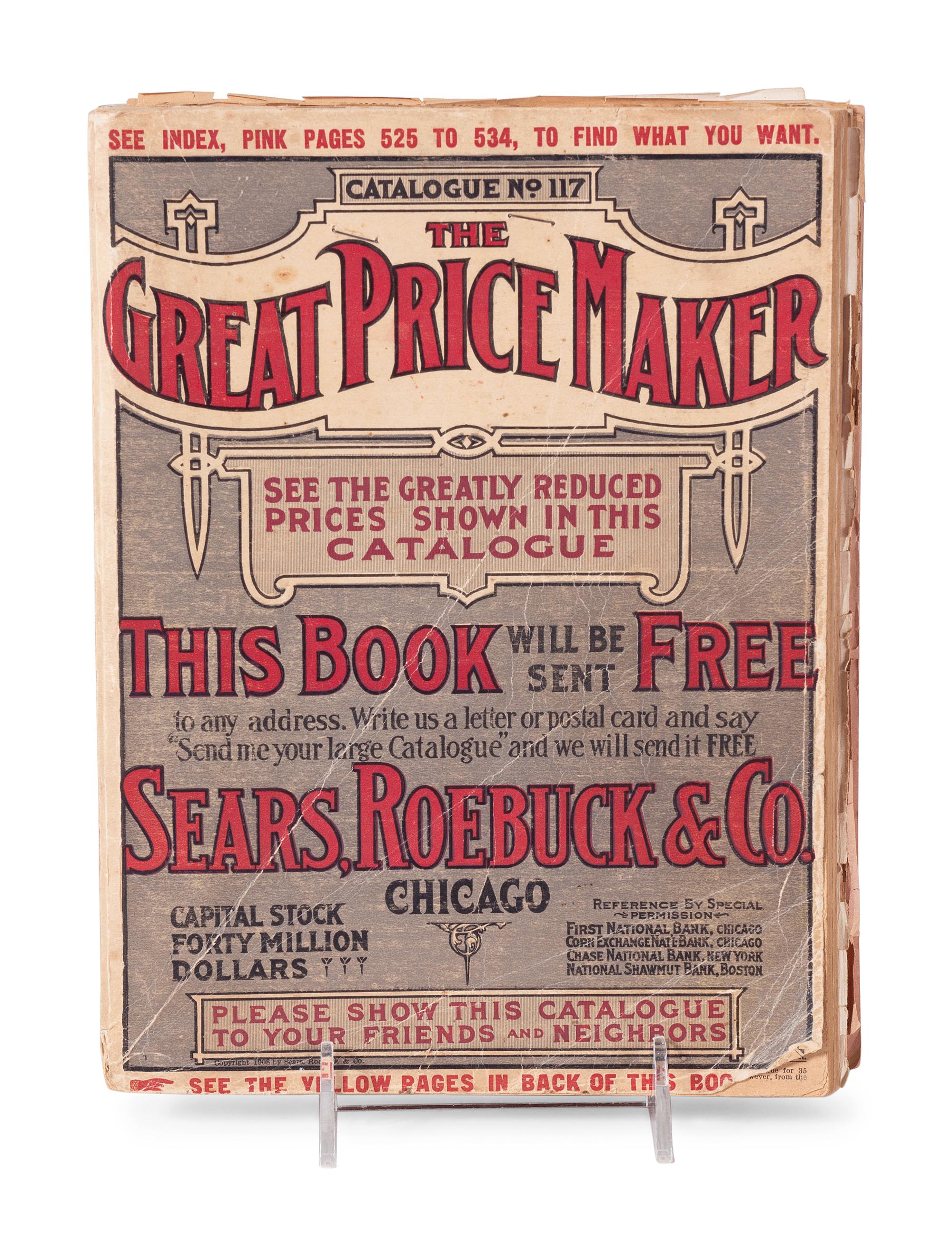 Two Original Sears Roebuck Catalogs