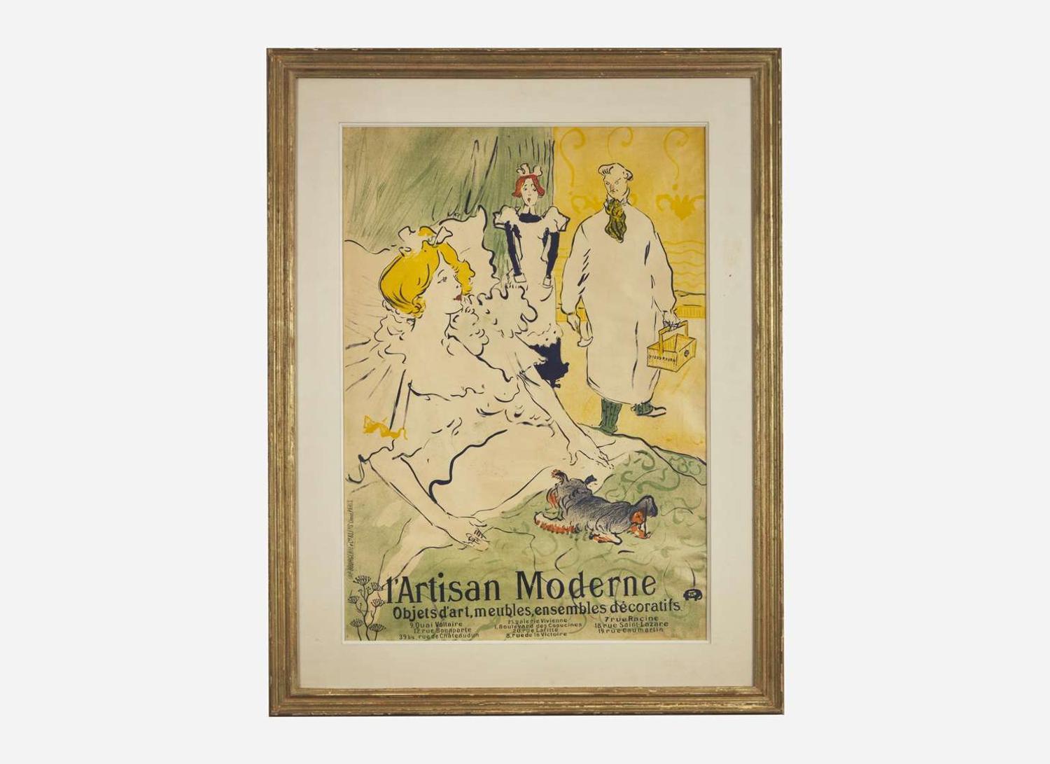 [Posters] Toulouse-Lautrec, Henri de: L’Artisan Moderne