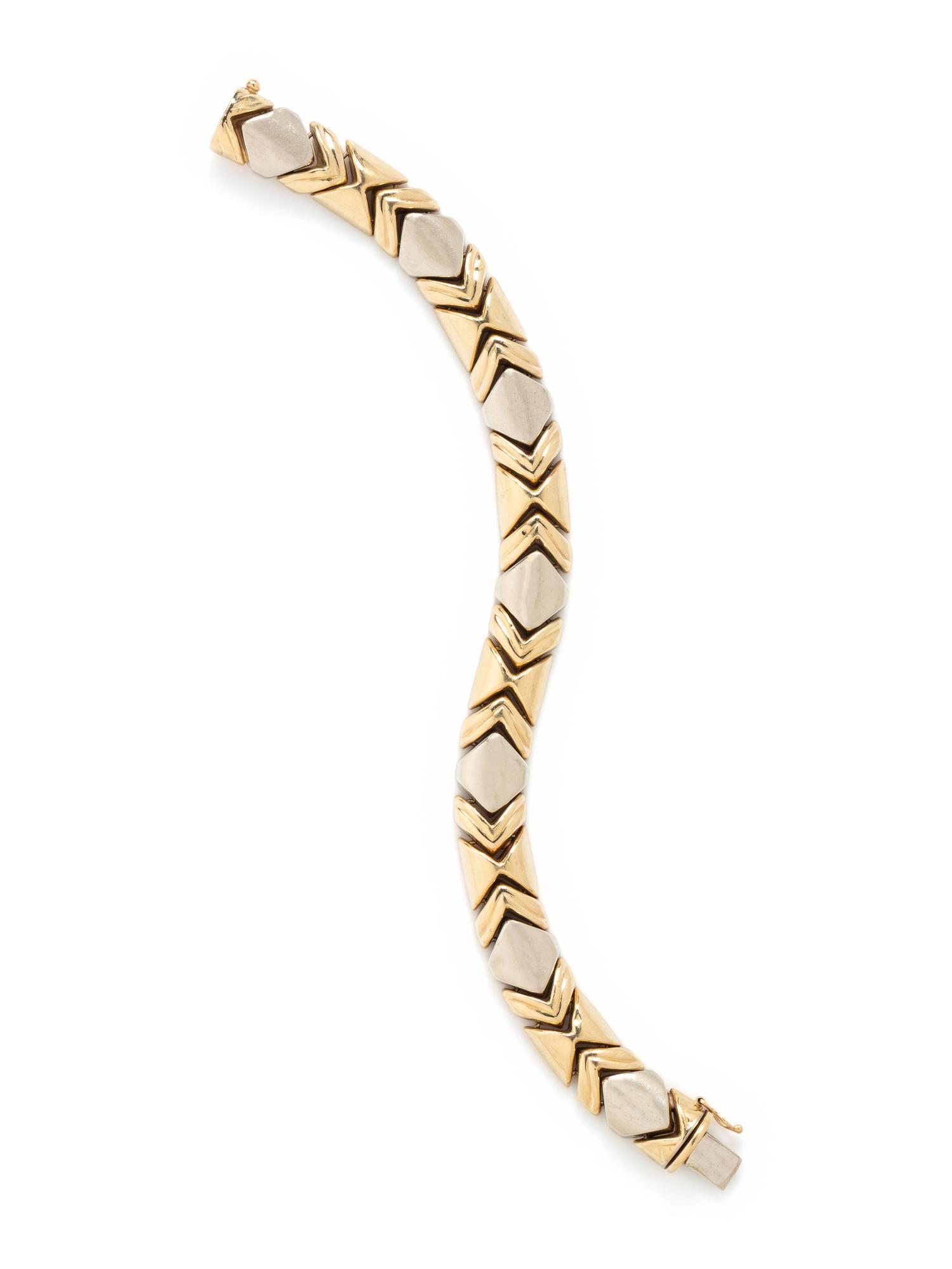 BICOLOR GOLD BRACELET