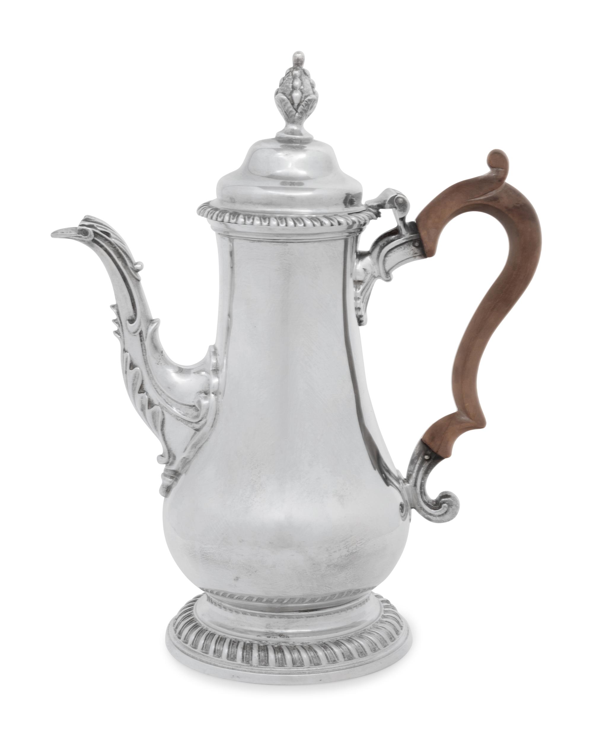 A George III Silver Coffee Pot