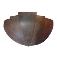 An Art Deco Copper Sconce 14" W x 7.5" D x 8" H — England, Circa 1920