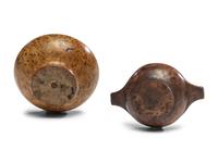 A Miniature Burlwood Dough Bowl, 19th Century